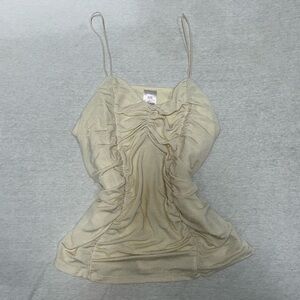 Anthropology Look Alike - Ivory Crop Top